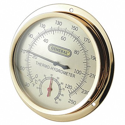 Analog Thermometer 30 to 250 Degree F