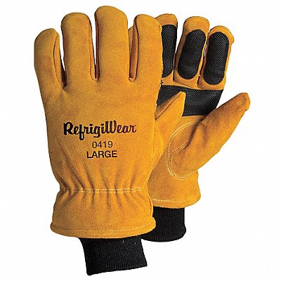 Leather Gloves Gold XL PR