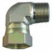 Hose Adapter 1/8 NPTF 1/4 JIC