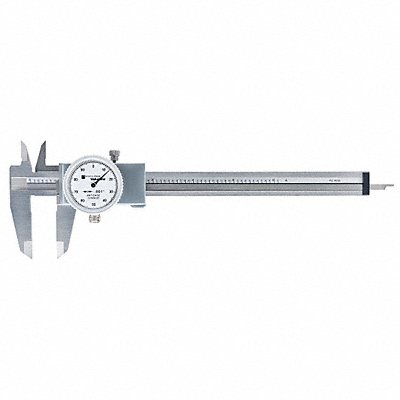 Dial Caliper Stainless Steel White