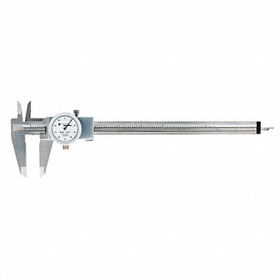 Dial Caliper Stainless Steel White