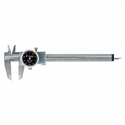 Dial Caliper Stainless Steel Black