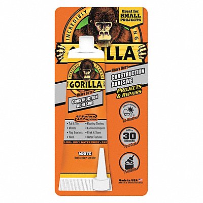 Construction Adhesive 2.5 fl oz Tube