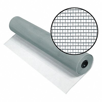 Door and Window Screen 48 x100 ft Gray