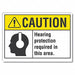 Caution Sign 7inx10in Non-PVC Polymer