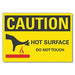 Caution Sign 10inx14in Non-PVC Polymer