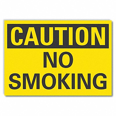 Caution Sign 10inx14in Non-PVC Polymer