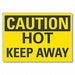 Caution Sign 10inx14in Non-PVC Polymer