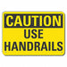 Caution Sign 10 inx14 in Plastic