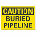 Caution Sign 7in x 10in Non-PVC Polymer