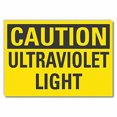 Elec Hazard Caution Rflctv Label 3.5x5in