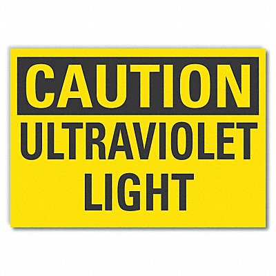Caution Sign 10inx14in Non-PVC Polymer