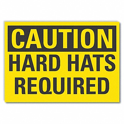 Caution Sign 10inx14in Non-PVC Polymer