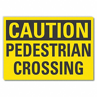 Eco-Decal Pedestrian Traffic 7inx10in