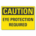 Eye Caution Rflctv Label 3.5inx5in