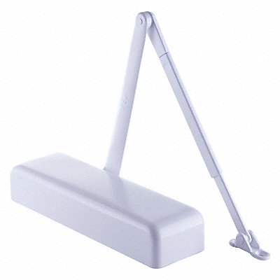 Door Closer Hydraulic Heavy Duty White