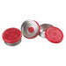 Cap 20 mm Dia Red PK1000