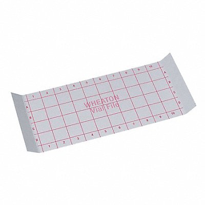 Index Card For 40 Vials Store Case PK35