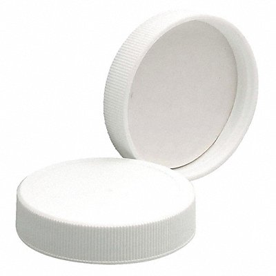 Cap 48 mm Dia White PK72