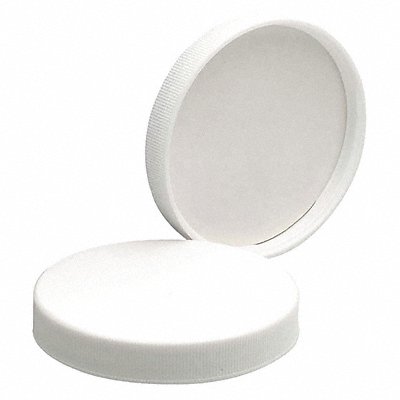 Cap 70 mm Dia White PK48