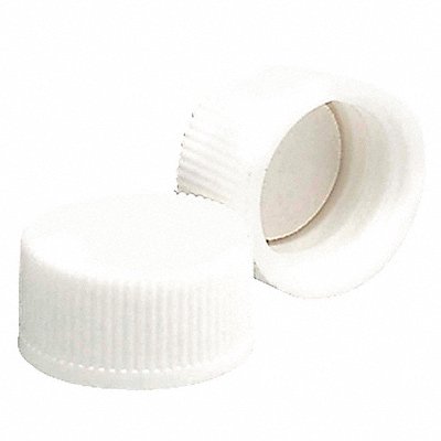 Cap 13 mm Dia White PK144