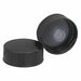 Cap 28 mm Dia Black PK144