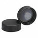 Cap 33 mm Dia Black PK144