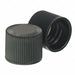 Cap 18 mm Dia Black PK500