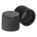 Cap 15 mm Dia Black PK200