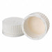 Cap 45 mm Dia White PK12