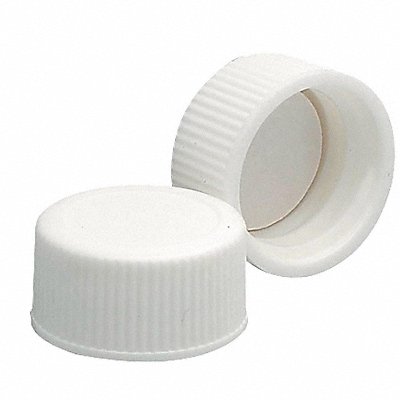 Cap 22 mm Dia White PK200