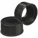 Cap 33 mm Dia Black PK200