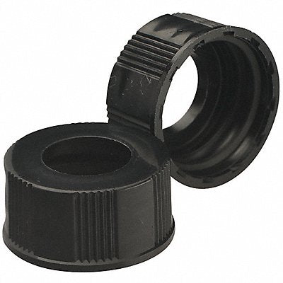 Cap 20 mm Dia Black PK200