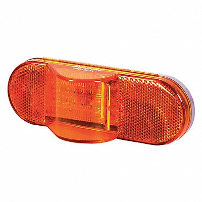 Side Turn/Side Marker Oval Amber 6-1/2 L