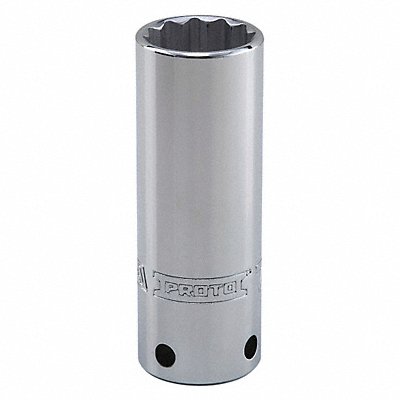 Socket Steel Chrome 28 mm