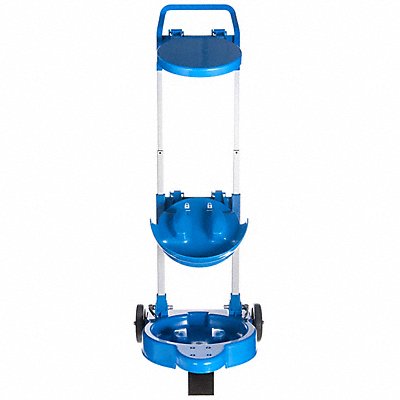 Ice Tote Transport Cart Blue 26-3/4 H