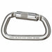 Carabiner Offset-D Silver