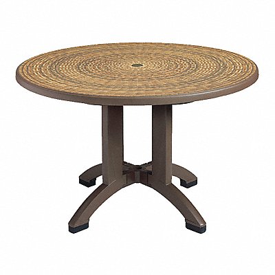 Aquaba 48 Round Pedestal Table