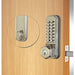 Mechanical Lockset Stainless Steel Knob