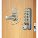 Mechanical Lockset Stainless Steel Knob