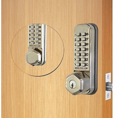 Mechanical Lockset Stainless Steel Knob