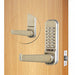 Mechanical Lockset Stainless Steel Lever