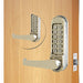 Mechanical Lockset Stainless Steel Lever