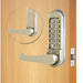 Mechanical Lockset Stainless Steel Lever