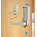 Mechanical Lockset Stainless Steel Lever