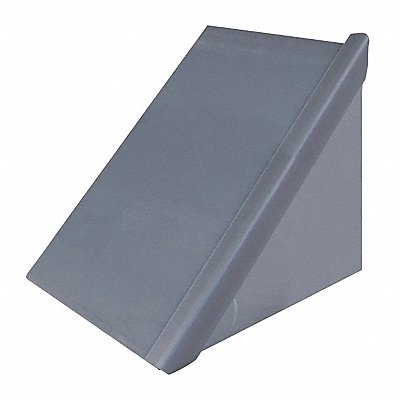 Bird Slide End Cap 14 1/2 in H Gray PK10