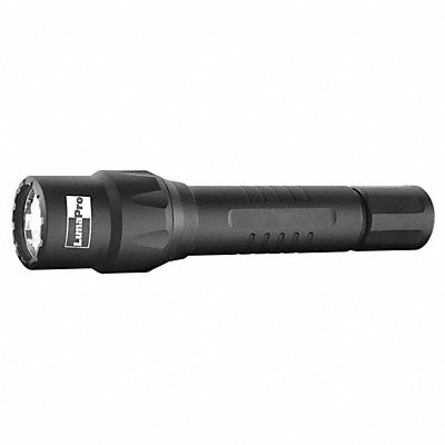 Handheld Flashlight Aluminum Black 270lm