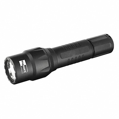 Handheld Flashlight Aluminum Black 640lm