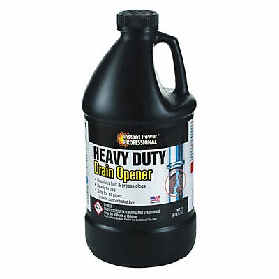 Heavy-Duty Drain Opener Jug 2 L Liq PK6