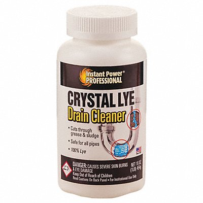 Crystal Lye Drain Opener Btl 1 lb Beads